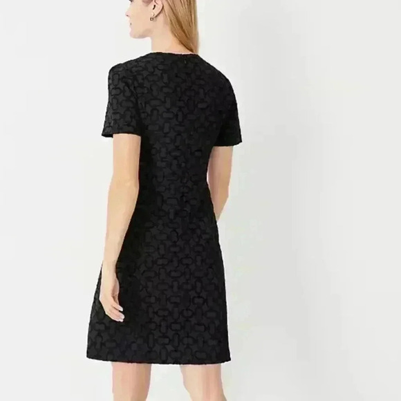 NWT ANN TAYLOR LINK JACQUARD DRESS SIZE 6 - Picture 3 of 3